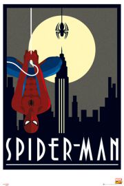 Marvel Spiderman Retro - plakat 61x91,5 cm