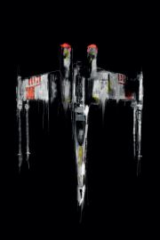 Star Wars Gwiezdne Wojny X-Wing Fighter - plakat premium 40x60 cm