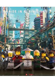 LEGO® Ninjago Movie Hide In Plain Sight - plakat filmowy