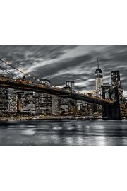 Nowy Jork Noc Frank Assaf - plakat