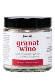 Iossi Maseczka granat i wino z czerwon glink 120 ml