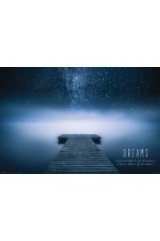Dreams - plakat motywacyjny 91,5x61 cm