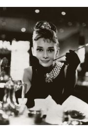 Audrey Hepburn - plakat premium 60x80 cm
