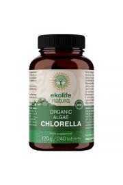 Ekologiczna Chlorella 500mg 240 tabletek