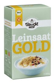 Bauck Hof Len złoty mielony bezglutenowy 200 g Bio