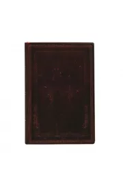 Paperblanks Old Leather Collection Notes Flexi Black Moroccan Bold Mini Linia