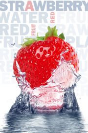 Truskawka - Strawberry  - plakat 61x91,5 cm
