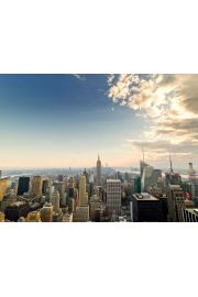 Panorama Nowego Jorku - plakat premium 70x50 cm