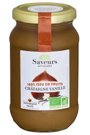 Saveurs Et Fruits Krem z kasztanw jadalnych o smaku waniliowym 310 g Bio