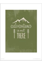 Adventure Green - plakat premium 30x40 cm