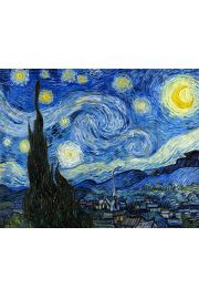 Gwiadzista noc, Vincent van Gogh - plakat 60x40 cm