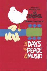 Woodstock 1969 Pokj i Muzyka - plakat 61x91,5 cm