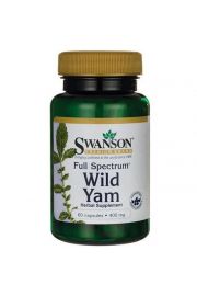 Swanson Full Spectrum Wild Yam 400 mg Suplement diety 60 kaps.