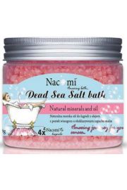 Nacomi Dead Sea Bath Salt sl do kpieli Sweet Raspberry Cupcake 450 g
