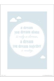 Dream Together - plakat premium 30x40 cm