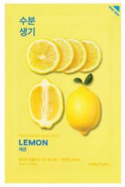 Holika Holika Pure Essence Mask Sheet Lemon rozjaniajca maseczka z ekstraktem z cytryny 20 ml