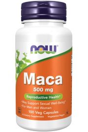 Now Foods Maca 500 mg Suplement diety 100 kaps.
