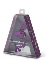 Anywhere Light - lampka do ksiki - fioletowa