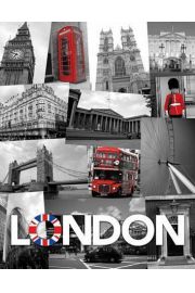 Londyn Symbole Miasta - plakat 40x50 cm