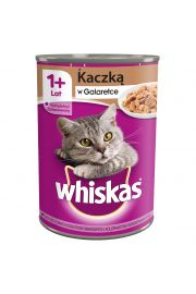 Whiskas Mokra karma dla kota z kaczk w galaretce puszka 400 g