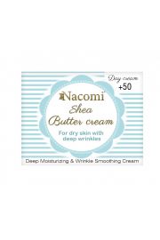 Nacomi Shea Butter Cream krem do twarzy z witamin E i kwasem hialuronowym 50+ na dzie 50 ml