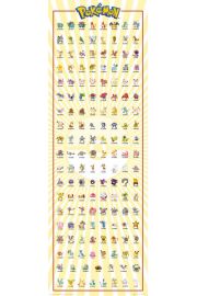 Wszystkie Pokemony Kanto 151 - plakat
