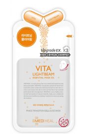 Mediheal Vita Lightbeam Essential Mask EX wyrwnujca koloryt maska do twarzy 24 ml