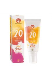 Eco Cosmetics Ey! Spray na soce SPF 20, mineralna ochrona przeciwsoneczna, 100 ml