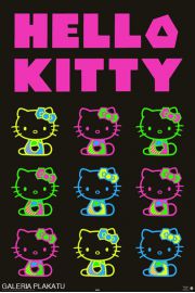 Hello Kitty Neon Party - plakat