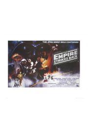 Gwiezdne Wojny Star Wars empire strikes back - plakat premium 80x60 cm