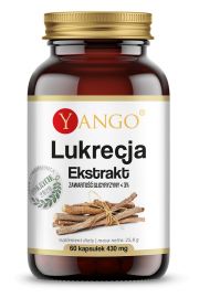 Yango Lukrecja - ekstrakt Suplement diety 60 kaps.