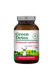 Aura Herbals Green Detox koktajl oczyszczajcy Suplement diety 90 g