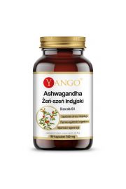 Yango Ashwagandha - ekstrakt 10:1 Suplement diety 90 kaps.