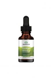 Swanson Ginkgo Biloba liquid ekstrakt - suplement diety 29.6 ml