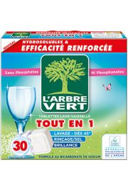 Larbre Vert Ekologiczne tabletki do zmywarki All in One 30 szt.