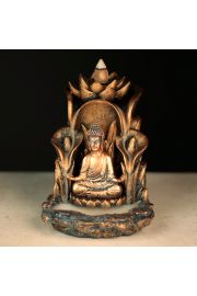 Kominek zapachowy z przepywem zwrotnym, Budda w Lotosie