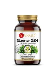 Yango Gurmar GS4® - 75% kwasw gymnemowych Suplement diety 60 kaps.
