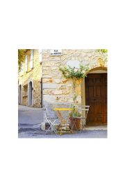 Mougins Village, Prowansja,Francja - plakat premium 40x40 cm