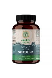 Ekologiczna Spirulina 500mg 240 tabletek