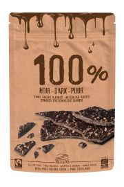 Belvas Tabliczki z kruszonymi ziarnami kakao criollo 100% fair trade bezglutenowe 80 g Bio