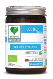Be Organic Jod 150 mcg Suplement diety 100 kaps. Bio