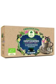Dary Natury Herbatka gripoherbs - suplement diety 25 x 2 g Bio