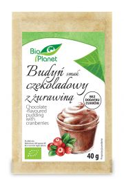 Bio Planet Budy o smaku czekoladowym z urawin 40 g Bio