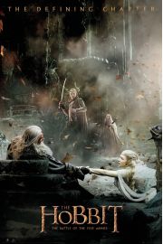 Hobbit Bitwa Piciu Armii Konsekwencje - plakat 61x91,5 cm