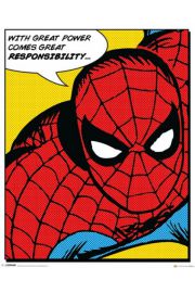 Spiderman - retro plakat 40x50 cm