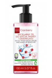 GoCranberry el micelarny do mycia twarzy i demakijau 150 ml