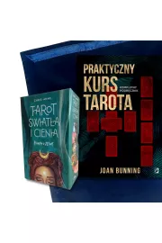 Zestaw Tarot wiata i Cienia z ksik Praktyczny Kurs Tarota i obrusem