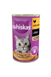 Whiskas Mokra karma dla kota z kurczakiem w sosie puszka 400 g