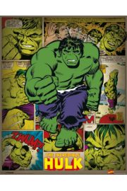 Marvel Comics - Incredible Hulk Retro - plakat