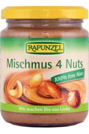 Rapunzel Mus z 4 orzechw bio 250 g Bio